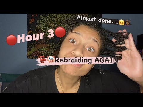 ASMR - Braiding my Hair (Part 3)
