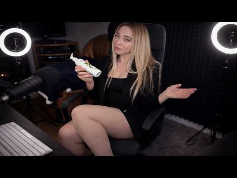 ASMR You Didn’t Really Want to Go… Did You? | Lotion Massage | Office After Hours Roleplay Ep 2
