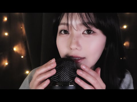 ASMR japanese 眠りにつくオノマトペとハンドムーブメント잠이 오는 일본어 단어반복과 핸드무브먼트 Sleepy Japanese Trigger Words(Mouth Sounds)