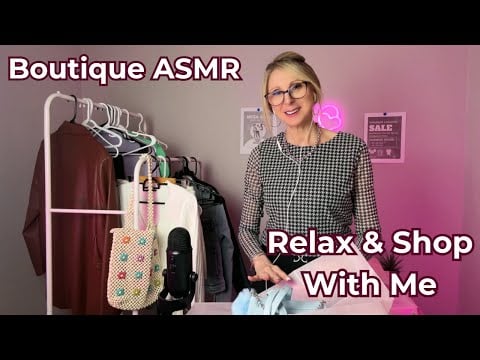 ASMR Boutique Fashion Shop Roleplay 👗 Personal Stylist | Pampering Try-On Experience for You