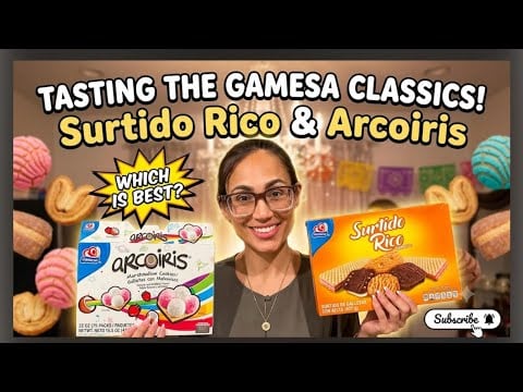 Asmr trying mexican cookies