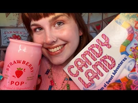 ASMR Candy Land Confectionary 🍭🍫🍬(tingly triggers, personal attention, tapping)