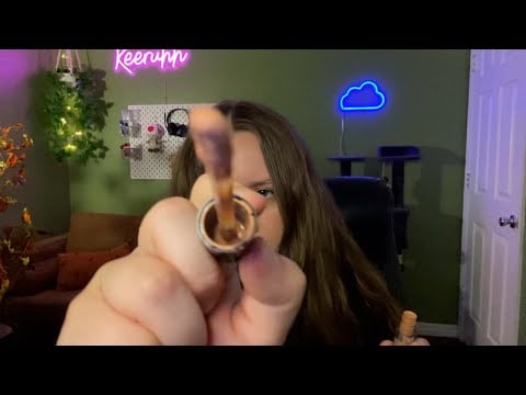 ASMR Doing Your Makeup in 3 Minutes (fast mouth sounds)