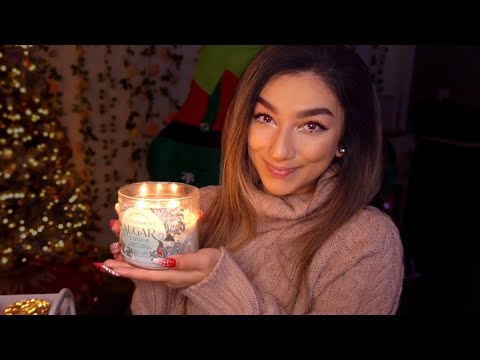 ASMR | Christmas Candle Tapping (Long Nails)