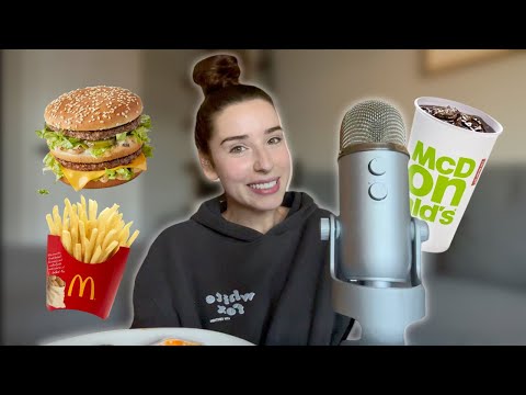 ASMR McDonald's Mukbang & Neighborhood Gossip