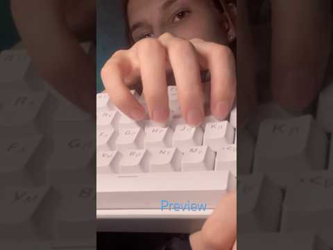 ASMR💞 with different keyboards