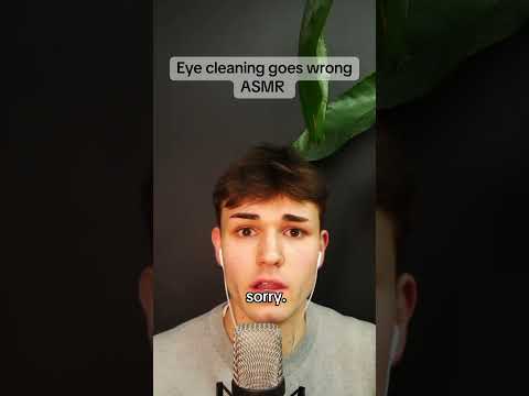cleaning eyes! gone wrong.