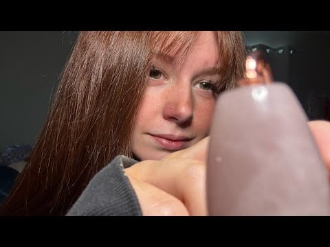 ASMR l Face roller (personal attention)