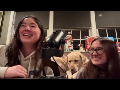 ASMR Guess The Word With My Sister (Christmas Edition)