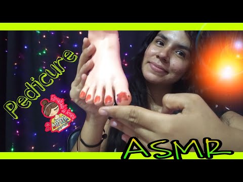 👣😴ASMR Español | PEDICURE DE EXTREMA RELAJACIÓN EN EL SPA| *ROLEPLAY*