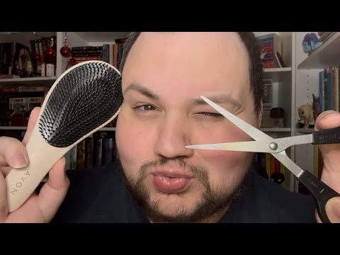 asmr giving you a tingly haircut (roleplay)