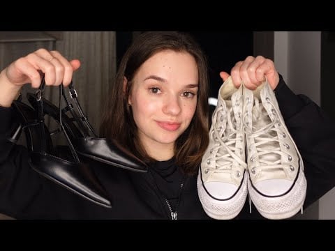 ASMR shoe tapping & scratching | relaxing shoe sounds