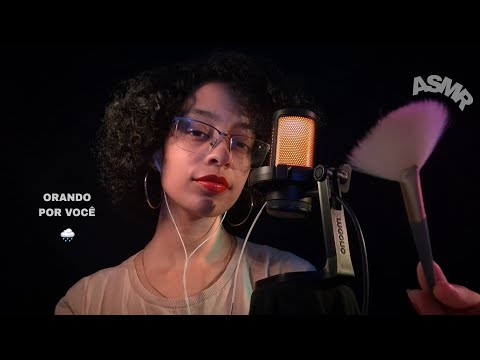 ASMR PARA QUEM PRECISA DE ORAÇÃO - ou só gosta de sussurros ❤️‍🩹 | som de chuva no fundo