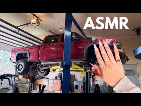 TRUCK asmr - fast tapping & scratching lofi