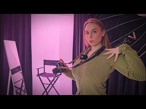 Asmr | personal photoshoot roleplay 