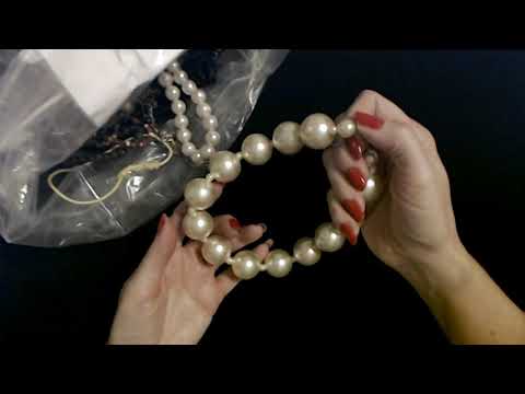 ASMR | Goodwill Jewelry Bag Show & Tell 11-1-2020 (Whisper)