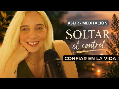 ASMR SOFT SPOKEN🌙 Soltar el Control | Reflexión para Calmar la Mente (Casi Meditación)