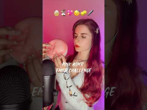 ASMR Best Pink Emoji Challenge 💖