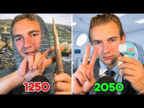 ASMR 1250 vs 2050 Cranial Nerve Exam