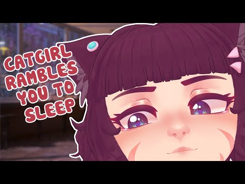 Catgirl gives you comfiest ASMR tingles to relax with