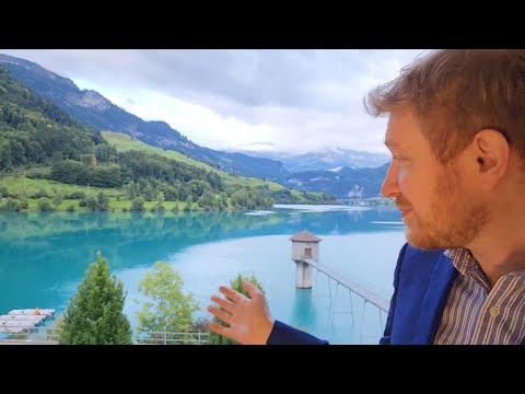 ASMR - Uber Driver Roleplay (Drive round Swiss Alps sleep service)