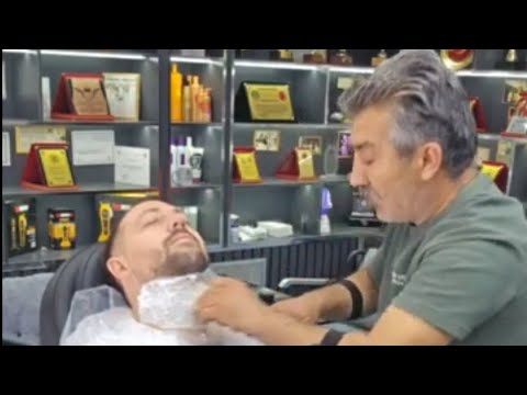 ASMR Münür Önkan sac sakal kesimi