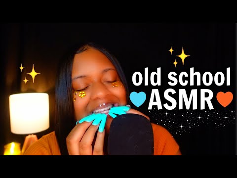 asmr for people who LOVE old school triggers ♡~15 triggers for tingles✨{sksk, whispers etc...}