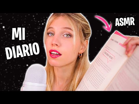 ASMR TE LEO HASTA QUE TE DUERMAS 📖 100% SUSURROS + CHIMENEA DE FONDO 💆🏼‍♀️ LEYENDO MI PROPIO LIBRO