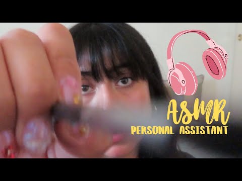 Your assistant gets you ready ASMR (Soft spoken, personal attention)