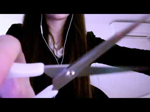 ASMR  ☾⋆:*･ﾟfast paced haircut role-play * ✧･ﾟ(intense sounds: snipping, brush, comb, spray)