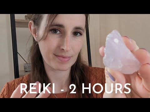 Soothing You To Sleep Slow Gentle Reiki Hand Movements - ASMR Reiki Healing No Talking 2 Hours