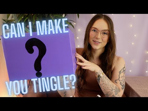 ASMR | Mystery Box Triggers ✨ Whispered + Tingles