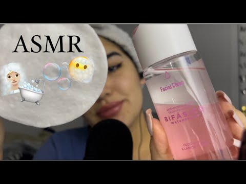 ASMR | ME HAGO EL SKINCARE MIENTRAS CHARLAMOS 🌜❤️😴