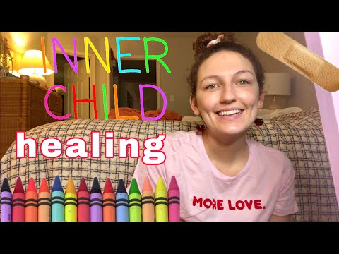 ASMR ~ ❤️🖍️Guided Inner Child Healing Meditation🖍️❤️  (gum chewing)