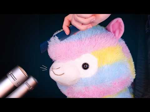 ASMR Tapping and Llama Head Massage