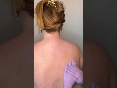 ASMR Chiropractic Back Cracking #asmrmassage #relax #oddlysatisfying #asmrforsleep #chiropractor