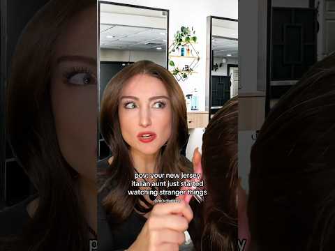 pov: your nj italian aunt started watching stranger things (she's clueless) #asmr