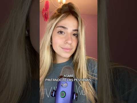 ASMR HACIENDO TUS PESTAÑAS 🩷 #asmr #relax #visualtingle #tingles #dormir