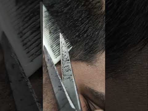 Only Scissor Fade Haircut ASMR #shorts