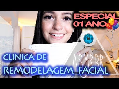 [ASMR] CLÍNICA FUTURISTA: DESENHANDO SEU ROSTO (UNISSEX) 🎈 ESPECIAL de ANIVERSÁRIO 🎈