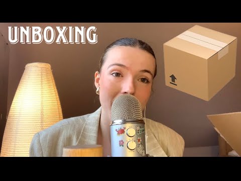 ASMR unboxing video📦