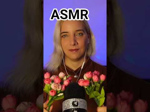 ASMR CON FLORES 🌸🌺 #asmr #ASMR #asmrdormir #asmrdormirrápido #asmrespañol #asmrrelax