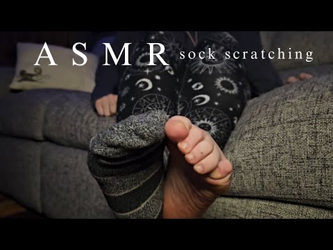 ASMR | Sock Scratching w/ bare nails | Chill Vibes