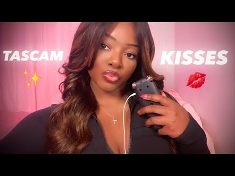 ASMR | Tascam Kisses 🤍 Soft & Crispy 💋✨