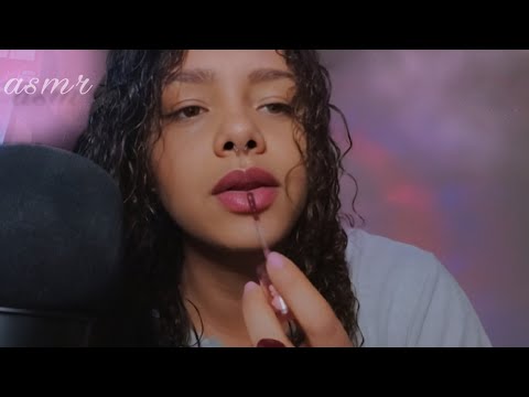 ASMR • KISSES, MOUTH SOUNDS, LIPGLOSS APPLICATION ♡ #asmr