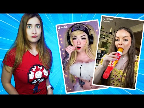Asmr REACCIONADO al ASMR en TIKTOK | ASMR Español | Asmr with Sasha