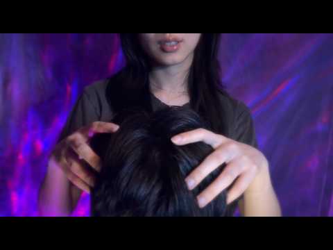 ASMR Scalp Massage & Head Scratches (on a real person!)