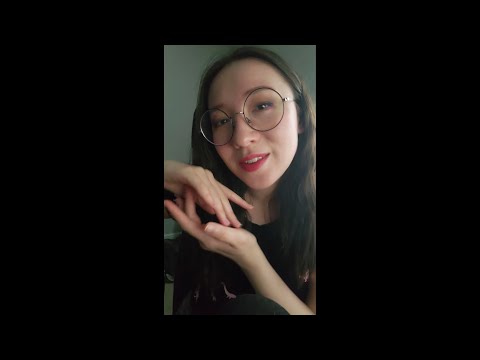 1 Minute of Soft Face & Hand Touches ✨ ASMR #shorts