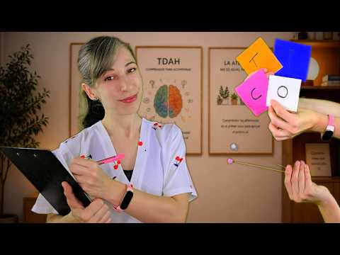 Clínica ASMR 🩺 | Test de TDAH con Atención Completa | Rol Para Dormir