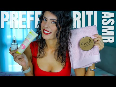 ASMR ❤️‍🔥 TI RILASSO con I PREFERITI del PERIODO (Whispering)